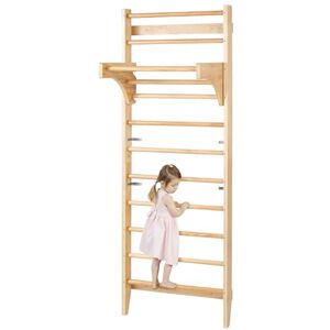 VEVOR Swedish Ladder Wall Gym, 10-Level Solid Wood Indoor Jungle Gym, 220lbs Loading Indoor Playground Climbing Ladder for Kid Adults, Gymnastic Stall Bars with Pull-Up Bar for Boys Girls VEVOR Swedish Ladder Wall Gym, 10-Level Solid Wood Indoor Jungle Gym, 220lbs Loading Indoor Playground Climbing Ladder for Kid Adults, Gymnastic Stall Bars with Pull-Up Bar for Boys Girls