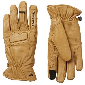 SEALSKINZ Twyford Fusion Control Unisex Waterproof Cold Weather Goatskin Leather Work & Everyday Winter Glove Merino Wool Lined Three-Layer Insulation Technology SEALSKINZ Twyford Fusion Control Unisex Waterproof Cold Weather Goatskin Leather Work & Everyday Winter Glove Merino Wool Lined Three-Layer Insulation Technology