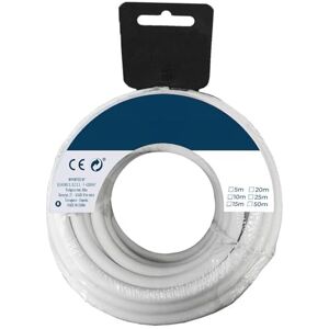 Glowster Tubular Hose Reel 3 x 1 mm White 10 m: Ideal for Your Gardening and Plumbing Projects. Flexible, Lightweight and Resistant, facilitates The handling and Storage of Your Hoses. Glowster Tubular Hose Reel 3 x 1 mm White 10 m: Ideal for Your Gardening and Plumbing Projects. Flexible, Lightweight and Resistant, facilitates The handling and Storage of Your Hoses.