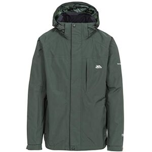 Trespass Mens Waterproof Jacket with Hood Taped Seams XXS -XXXL Edwards II Trespass Mens Waterproof Jacket with Hood Taped Seams XXS -XXXL Edwards II