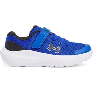 Under Armour Boys' Surge 4 AC, Athletic Shoes for Boys with Adjustable Easy-Use Hook-and-Loop Fastener, Children's Shoes with Cushioning Under Armour Boys' Surge 4 AC, Athletic Shoes for Boys with Adjustable Easy-Use Hook-and-Loop Fastener, Children's Shoes with Cushioning