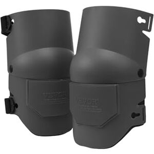 VEVOR Knee Pads for Work, Extra Thick Construction Knee Pads with Foam Cushion Pro Protection & Comfort, Ideal for Roofing Gardening Flooring, Men & Women, Black VEVOR Knee Pads for Work, Extra Thick Construction Knee Pads with Foam Cushion Pro Protection & Comfort, Ideal for Roofing Gardening Flooring, Men & Women, Black