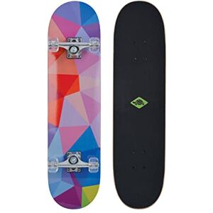 Schildkröt Skateboard Kicker 31", Deck with Great Beginner Features, Concave Deck with Double Kick and Grip Tape, ABEC5 Ball Bearings, Design: Abstract, 510603 Schildkröt Skateboard Kicker 31", Deck with Great Beginner Features, Concave Deck with Double Kick and Grip Tape, ABEC5 Ball Bearings, Design: Abstract, 510603