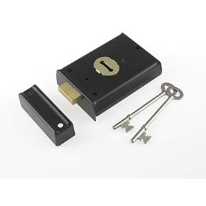 Yale Locks P402 Rimlock Black Finish 62 x 76 mm Yale Locks P402 Rimlock Black Finish 62 x 76 mm