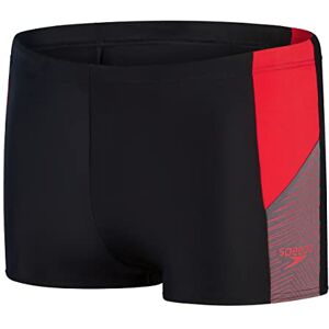 Speedo Men's Dive Aquashort, Black/Fed Red/Dove Grey, 28 Speedo Men's Dive Aquashort, Black/Fed Red/Dove Grey, 28