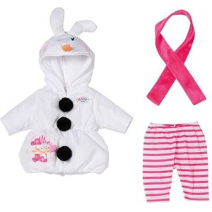 BABY born Snowman Costume – Overall, Leggings & Scarf Doll Clothing – Doll Accessory for 43 cm Dolls BABY born Snowman Costume – Overall, Leggings & Scarf Doll Clothing – Doll Accessory for 43 cm Dolls