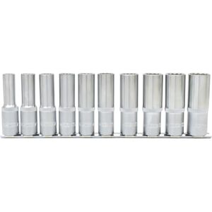 KS TOOLS 917.1750 1/2" 12 Point socket set, deep, 10 pcs KS TOOLS 917.1750 1/2" 12 Point socket set, deep, 10 pcs