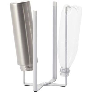 YAMAZAKI 6784 Tower Kitchen Multi-Use Stand, White, Steel/Silicon Resin, Minimalist, 12 x 10 x 27 cm YAMAZAKI 6784 Tower Kitchen Multi-Use Stand, White, Steel/Silicon Resin, Minimalist, 12 x 10 x 27 cm