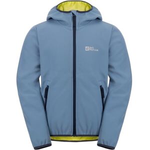 Jack Wolfskin Boy's Fourwinds Jacket Kids Softshell, Elemental Blue, 92 (EU) Jack Wolfskin Boy's Fourwinds Jacket Kids Softshell, Elemental Blue, 92 (EU)