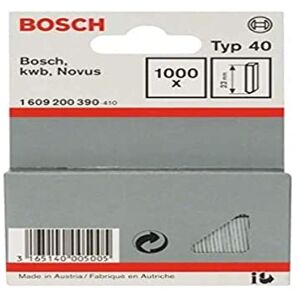 Bosch Professional 1000x Pin Type 40 (for Natural Materials, Carpet, 23 mm, Accessories for Tacker, Staple Gun) Bosch Professional 1000x Pin Type 40 (for Natural Materials, Carpet, 23 mm, Accessories for Tacker, Staple Gun)
