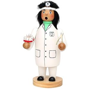 Dekohelden24 beautiful and detailed incense smoker as a dentist, with bit and tongs, approx. 20 cm, Wood Dekohelden24 beautiful and detailed incense smoker as a dentist, with bit and tongs, approx. 20 cm, Wood