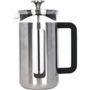 La Cafetière Pisa Brushed Stainless Steel Cafetière, Eight Cup, Silver, Gift Boxed La Cafetière Pisa Brushed Stainless Steel Cafetière, Eight Cup, Silver, Gift Boxed