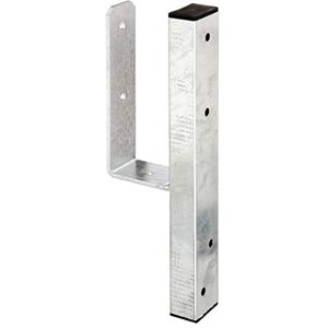 Alberts Gah- 214432 U-Shaped Post Anchors for L-Shaped Kerbstones for Square Posts 90 mm Hot-Dip Galvanised Alberts Gah- 214432 U-Shaped Post Anchors for L-Shaped Kerbstones for Square Posts 90 mm Hot-Dip Galvanised