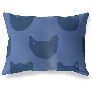 Bonamaison Decorative Cushion Cover Blue, Throw Pillow Covers, Home Decorative Pillowcases for Livingroom, Sofa, Bedroom, Size:35x50 Cm Designed and Manufactured in Turkey Bonamaison Decorative Cushion Cover Blue, Throw Pillow Covers, Home Decorative Pillowcases for Livingroom, Sofa, Bedroom, Size:35x50 Cm Designed and Manufactured in Turkey