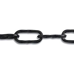 Chapuis bl1712 Indicative Chain Chandelier Chain Decoration Steel Wire Work Load, Black, 12 M/Ø 2.2 mm Chapuis bl1712 Indicative Chain Chandelier Chain Decoration Steel Wire Work Load, Black, 12 M/Ø 2.2 mm