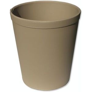 Osco Faux Leather Waste Bin – 12 Litre Square Rubbish Basket – Stylish Leather Finish Bin for Home Office, Study, Bathroom, Desk – Easy Clean Surface – Compact & Elegant Container, Single, Light Taupe Osco Faux Leather Waste Bin – 12 Litre Square Rubbish Basket – Stylish Leather Finish Bin for Home Office, Study, Bathroom, Desk – Easy Clean Surface – Compact & Elegant Container, Single, Light Taupe