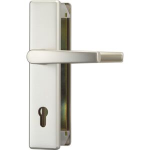ABUS 248993 KLT512 F2 EK Door Security Plate with Handle on Both Sides Nickel Silver ABUS 248993 KLT512 F2 EK Door Security Plate with Handle on Both Sides Nickel Silver