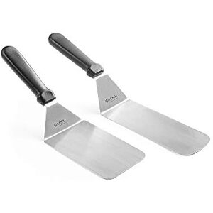 HENDI Spatula, Flexible, Hamburger Spatula, Barbecue Turner, Spatula, Angled Palette, Dishwasher Safe, Blade: 235 mm, 73 x 380 mm, Stainless Steel/Polypropylene, 48 Pieces HENDI Spatula, Flexible, Hamburger Spatula, Barbecue Turner, Spatula, Angled Palette, Dishwasher Safe, Blade: 235 mm, 73 x 380 mm, Stainless Steel/Polypropylene, 48 Pieces