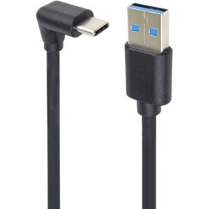 PremiumCord USB 3.2 Gen 1 Connection Cable, SuperSpeed Data Cable Up to 5Gbps, Charge Up to 2A, Power 40W, USB Type A Male to Type C Male 90° Angled, Black, 3m PremiumCord USB 3.2 Gen 1 Connection Cable, SuperSpeed Data Cable Up to 5Gbps, Charge Up to 2A, Power 40W, USB Type A Male to Type C Male 90° Angled, Black, 3m