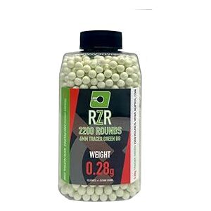 Nuprol RZR Tracer Green Airsoft BBs 0.28g (2200R) Nuprol RZR Tracer Green Airsoft BBs 0.28g (2200R)