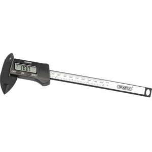 Draper 24816 Imperial Digital Lcd Vernier Caliper Gauge, 150mm, Blue Draper 24816 Imperial Digital Lcd Vernier Caliper Gauge, 150mm, Blue