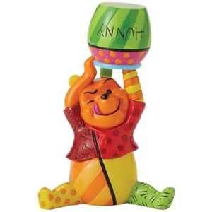 Enesco Romero Britto Winnie The Pooh And Honey Mini Figurine Enesco Romero Britto Winnie The Pooh And Honey Mini Figurine