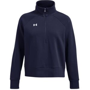 Under Armour Women's UA Rival Fleece HZ, Ultra-Soft Fleece Jumper with Brushed Interior, Half Zip Fleece for Easy Layering, Pullover for Winter Warm Ups Midnight Navy Under Armour Women's UA Rival Fleece HZ, Ultra-Soft Fleece Jumper with Brushed Interior, Half Zip Fleece for Easy Layering, Pullover for Winter Warm Ups Midnight Navy