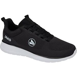 JAKO Unisex's Sneaker Team Mesh, Jet Black, 8 UK JAKO Unisex's Sneaker Team Mesh, Jet Black, 8 UK