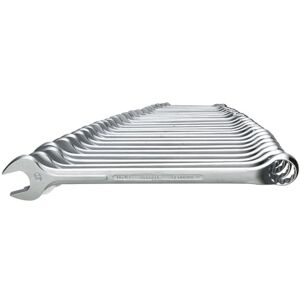 GEDORE 26-pc. Combination spanner set, AF 6-32 mm, Offset, Bi-hex, UD profile, Spanner set, 1 B-026 GEDORE 26-pc. Combination spanner set, AF 6-32 mm, Offset, Bi-hex, UD profile, Spanner set, 1 B-026