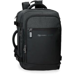 Pepe Jeans Vaschevi Men's Messenger Bag, Black, 25 cm x 40 cm x 17 cm, Cabin Backpack Pepe Jeans Vaschevi Men's Messenger Bag, Black, 25 cm x 40 cm x 17 cm, Cabin Backpack