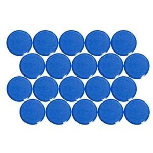 MAUL 30 mm 0.6 kg pro High Quality Round Magnet for Whiteboards Blue (Pack of 20) MAUL 30 mm 0.6 kg pro High Quality Round Magnet for Whiteboards Blue (Pack of 20)