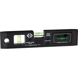 C.K T3482 210mm Pocket Spirit Level, Black C.K T3482 210mm Pocket Spirit Level, Black