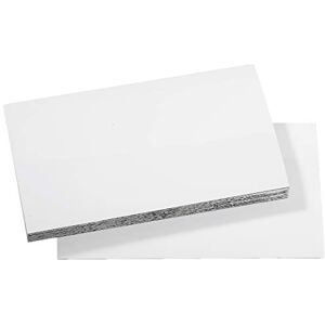 FIRST4MAGNETS Magnet Expert Flexible Magnetic Labels with Gloss White Dry Wipe Surface ( 100 x 60 x 0.76mm ) ( Pack of 100 ) FIRST4MAGNETS Magnet Expert Flexible Magnetic Labels with Gloss White Dry Wipe Surface ( 100 x 60 x 0.76mm ) ( Pack of 100 )