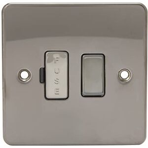 Knightsbridge FP6300GM FPAV6300GM Flat Plate 13A Switched Fused Spur Unit-Gunmetal, Gun Metal Knightsbridge FP6300GM FPAV6300GM Flat Plate 13A Switched Fused Spur Unit-Gunmetal, Gun Metal