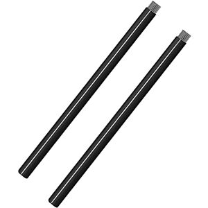Garbuildman Adjustable Extension Pole Tube Bar for Outdoor Shepherds Hook, 2 pcs, Shiny Black Garbuildman Adjustable Extension Pole Tube Bar for Outdoor Shepherds Hook, 2 pcs, Shiny Black