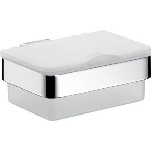 Emco Loft 53900101 Wet Wipe Box (Plastic White/Chrome, Width 155.5 mm, Wet Paper Dispenser for Toilets) Normal Emco Loft 53900101 Wet Wipe Box (Plastic White/Chrome, Width 155.5 mm, Wet Paper Dispenser for Toilets) Normal