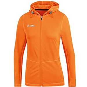JAKO Women's Run 2.0 Hooded Jacket, Womens, Hooded Jacket, 6875, neon Orange, 34 (EU) JAKO Women's Run 2.0 Hooded Jacket, Womens, Hooded Jacket, 6875, neon Orange, 34 (EU)