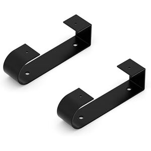 Alberts 836160 Karla one Several Sizes-Available in Different Trendy Colours-Shelf Brackets as a Pair or individually-60 x 205 x 45 mm, Black Alberts 836160 Karla one Several Sizes-Available in Different Trendy Colours-Shelf Brackets as a Pair or individually-60 x 205 x 45 mm, Black