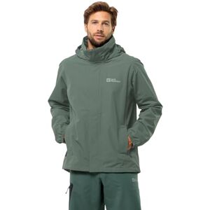 Jack Wolfskin Men's Stormy Point 2l JKT M Jacket, Hedge Green, XXX-Large Jack Wolfskin Men's Stormy Point 2l JKT M Jacket, Hedge Green, XXX-Large