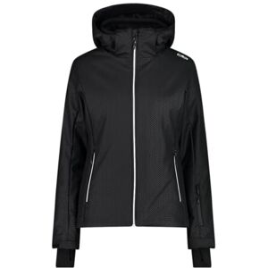 CMP Woman Jacket Zip Hood, Black, XXS CMP Woman Jacket Zip Hood, Black, XXS
