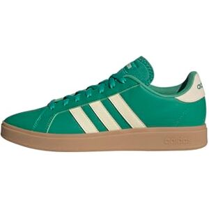 adidas Men's Grand Base 2.0 Shoes, Court Green/Warm Vanilla/Gum 3, 4 UK adidas Men's Grand Base 2.0 Shoes, Court Green/Warm Vanilla/Gum 3, 4 UK