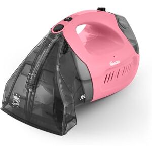 Swan SC18410QOCN TV’s Queen of Clean Handheld Carpet Cleaner with 5m Power Cord, 480ml Water Tank, 500W, Pink Swan SC18410QOCN TV’s Queen of Clean Handheld Carpet Cleaner with 5m Power Cord, 480ml Water Tank, 500W, Pink