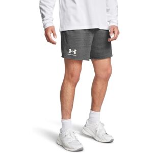 Under Armour Men's Rival Terry 6in Short, Lightweight Men's Gym Gear for Training and Warm Ups, Versatile Sports Shorts with Pockets,Castlerock / / Onyx White,XXL Under Armour Men's Rival Terry 6in Short, Lightweight Men's Gym Gear for Training and Warm Ups, Versatile Sports Shorts with Pockets,Castlerock / / Onyx White,XXL