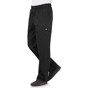 Chef Works Unisex Cargo Pants Trousers, Black, S UK Chef Works Unisex Cargo Pants Trousers, Black, S UK