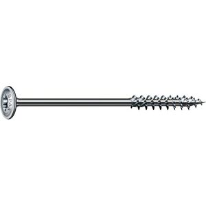 SPAX Wood Screw 6.0 x 180 mm Pack of 100, T-Star Plus, Overhead, Partial Thread, 4Cut mm, WIROX A3J, 251010601805 SPAX Wood Screw 6.0 x 180 mm Pack of 100, T-Star Plus, Overhead, Partial Thread, 4Cut mm, WIROX A3J, 251010601805