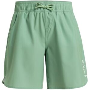 Roxy Womens Wave 7 Inch Board Shorts, Basil, XS EU Roxy Womens Wave 7 Inch Board Shorts, Basil, XS EU