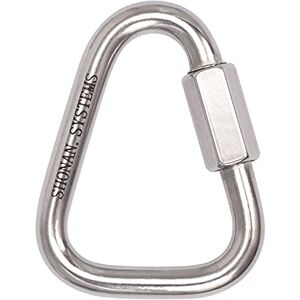 Shonan.Systems SHONAN Delta Quick Link Large Stainless Steel Triangle Quick Links Heavy Duty Triangle Carabiners Marine Grade, 1 Pack, 2517 Lbs Capacity Shonan.Systems SHONAN Delta Quick Link Large Stainless Steel Triangle Quick Links Heavy Duty Triangle Carabiners Marine Grade, 1 Pack, 2517 Lbs Capacity