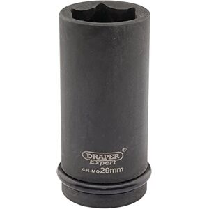 Draper Expert 5061 29mm 3/4-inch Square Drive Hi-Torq 6-Point Deep Impact Socket Draper Expert 5061 29mm 3/4-inch Square Drive Hi-Torq 6-Point Deep Impact Socket