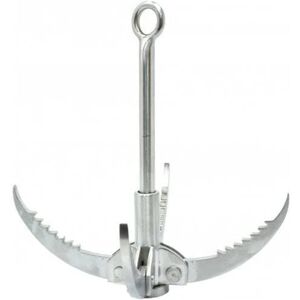 FIRST4MAGNETS Retractable Grappling Hook for Magnet Fishing Add Extra Leverage to a Fishing Magnet to Lift Heavy, Awkward Items & Fold Down to Size of a Water Bottle Recovery & Treasure Hunting FIRST4MAGNETS Retractable Grappling Hook for Magnet Fishing Add Extra Leverage to a Fishing Magnet to Lift Heavy, Awkward Items & Fold Down to Size of a Water Bottle Recovery & Treasure Hunting