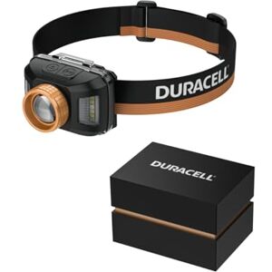 Duracell DH850R Pro LED Headlamp 850 Lumens, Focusable, 50 m Beam Range, Red Light Function, DualPower, USB-C Rechargeable, Lithium Battery, Various Light Modes, Includes Gift Box Duracell DH850R Pro LED Headlamp 850 Lumens, Focusable, 50 m Beam Range, Red Light Function, DualPower, USB-C Rechargeable, Lithium Battery, Various Light Modes, Includes Gift Box